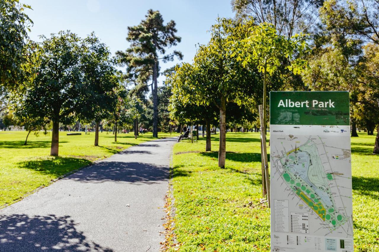 Spectacular Views Over Albert Park Μελβούρνη Εξωτερικό φωτογραφία